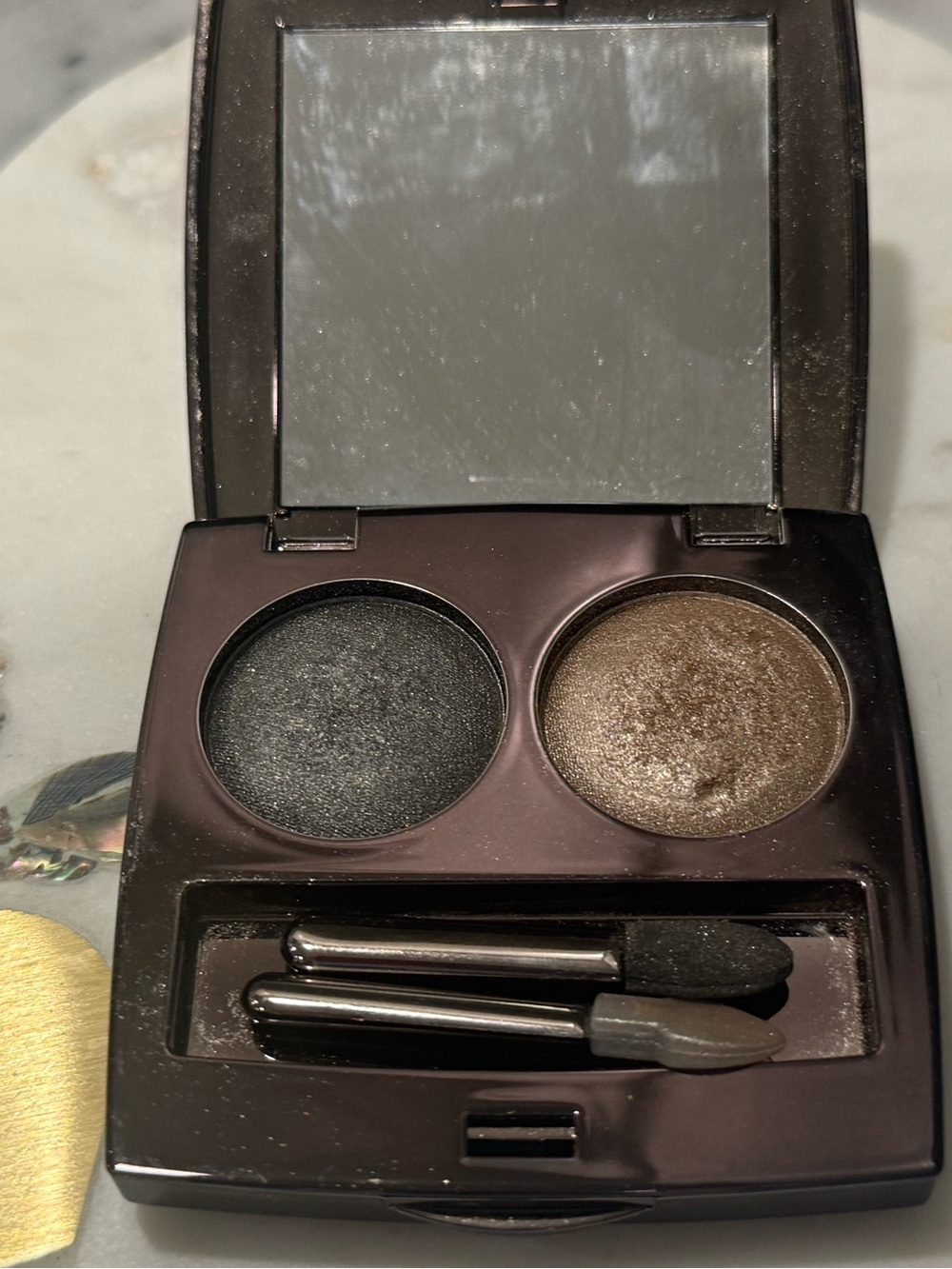 Chantecaille Le Chrome Luxe Eye Duo - Grand Canal Eyeshadow Duo Pallate - Picture 6 of 6